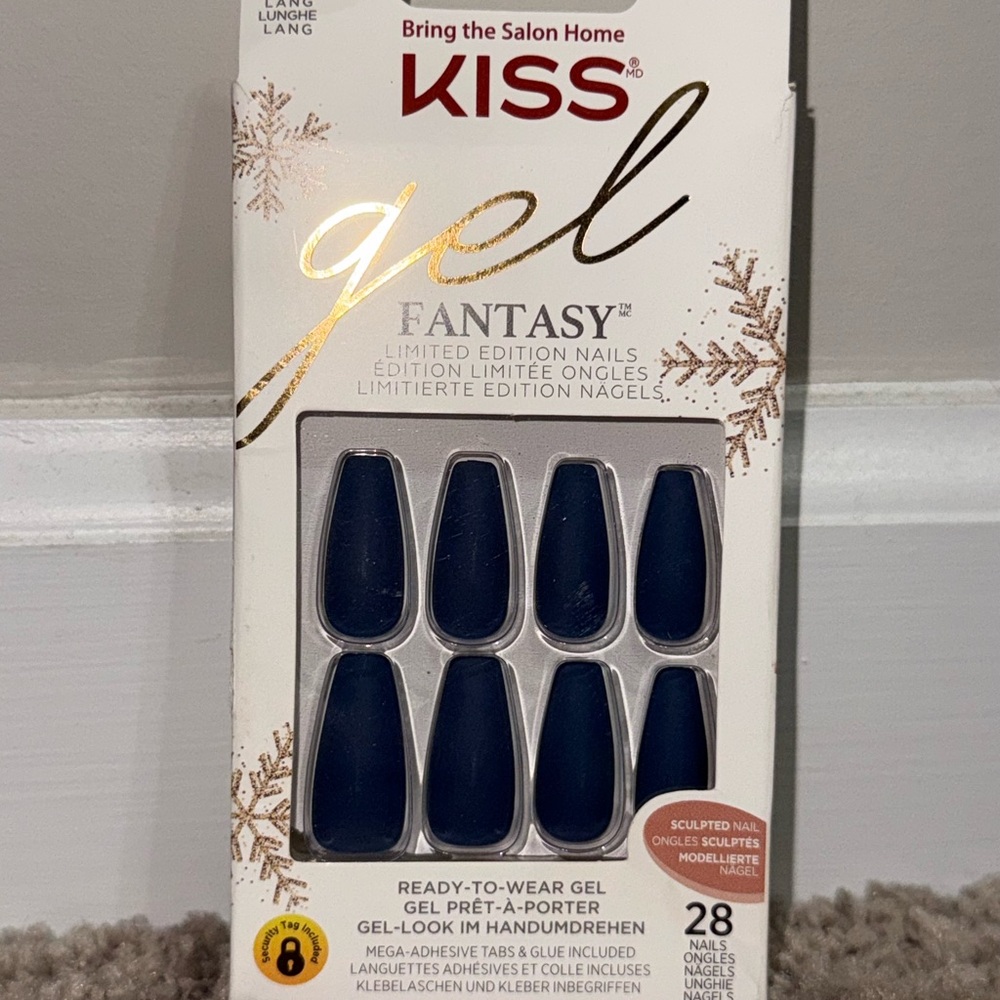 KISS Gel Fantasy Nails - Deep Blue - Picture 3 of 3